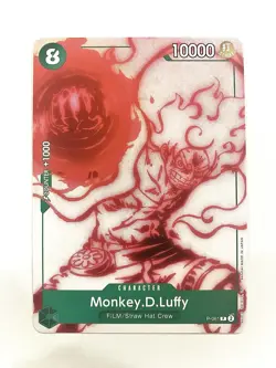 Monkey.D.Luffy P-061 Uta Deck Battle Promo English One Piece CCG Card NM - Image 1