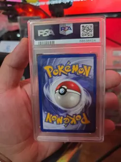 Pokemon Dark Charizard TCG Non- Holo Rare Card 21/82 1st Edition PSA 7 - Image 2