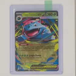 Pokemon TCG Mega Venusaur ex 003/132 Mega Evolution Holo Double Rare Mint Card - Image 2