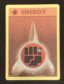Fighting Energy Reverse Holo League Promo Pokemon Card WOTC 2000 NM - Image 1