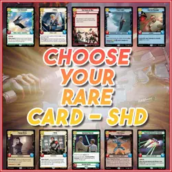 STAR WARS UNLIMITED CHOOSE YOUR RARE CARD SHADOWS OF THE GALAXY - Image 1