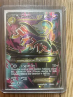 Pokemon Card M Mega Gardevoir EX 112/114 XY Steam Siege 2016 Full Art Holo HP - Image 1