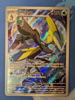 Inteleon 142/132 - Illustration Rare - Mega Evolutions - Pokemon Card TCG - NM - Image 1
