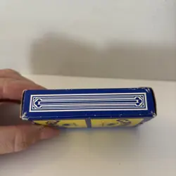 Vintage Camel blue yellow advertising Playing Cards poker Still Sealed - Image 3