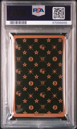 2016 ONE PIECE FILM: GOLD PLAYING CARDS 2 OF SPADES RORONOA ZORO PSA 10 - Image 2