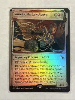 Aurelia, the Law Above (Showcase) (0357) Murders at Karlov Manor Foil - Image 1