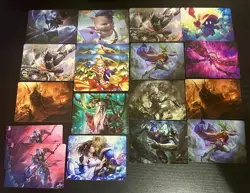 LOT 33! MTG Final Fantasy ART SERIES Gold Stamped Signature Tifa Martial Artist - Image 3