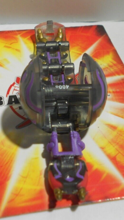 Bakugan Centipoid Black Darkus Translucent Open Core B1 400G - Image 3