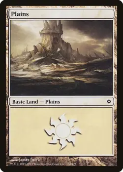 Plains (#166) - Foil New Phyrexia LP MTG - Image 1