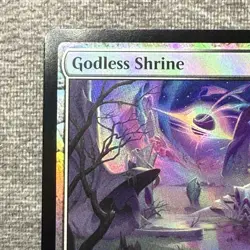 Godless Shrine - Edge of Eternities (EOE) #254 MTG NM Foil - Image 2
