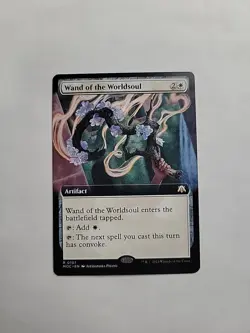 MTG - Wand of the Worldsoul (Extended Art) MOC Regular Rare #0107 - Image 1