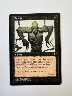Reanimate - MTG Tempest - NM - Image 1