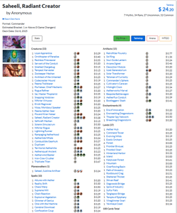 Living Energy Saheeli Modified Precon MTG EDH Commander Deck Read Description - Image 4