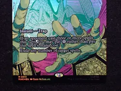 Magic The Gathering Spider-Man Mindbreak Trap (Borderless) Foil - Image 4