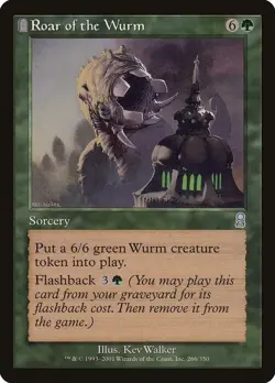 Roar of the Wurm MP #266 Odyssey MTG - Image 1