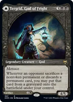Tergrid, God of Fright Showcase Foil NM/PACK-FRESH *Slye's Magic Shoppe* - Image 1