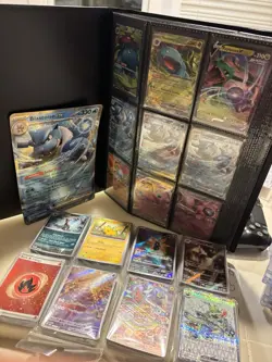 Pokemon Collection 500+ Cards - Binder + Bulk Vintage, Modern, Ex. - Image 1