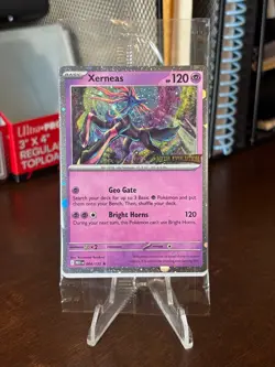 Xerneas (Best Buy Exclusive) Pokemon Mega Evolution 2025 Stamped Sealed Promo - Image 1