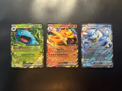 Charizard Blastoise Venusaur ex - 006/165 - Pokemon 151 Ultra Rare Card NM - Image 1