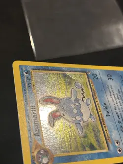 Pokemon TCG Azumarill Neo Genesis 2 Holo Unlimited Rare MP Condition - Image 4