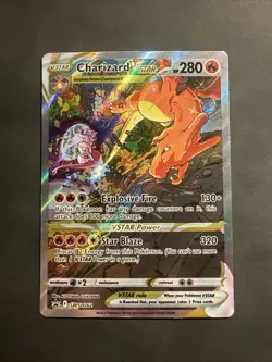 Pokemon Mewtwo VSTAR GG44/GG70 & Charizard VSTAR SWSH262 Full Art Holo Promo - Image 3
