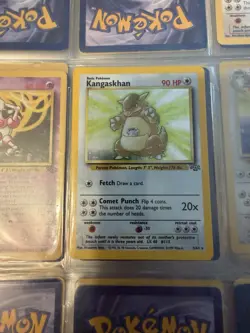 Pokemon TCG Kangaskhan Holo Rare Jungle 1997 - Image 1