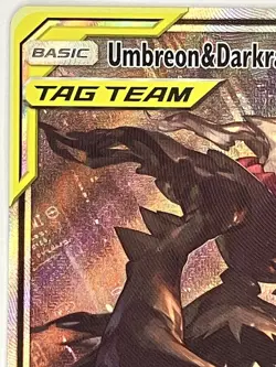 Umbreon & Darkrai GX NM SM241 Sun & Moon Promo 241 Pokemon TCG Holo - Image 3