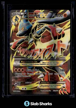 2014 POKEMON XY FURIOUS FISTS #55A/111 MEGA LUCARIO PROMOS - Image 1