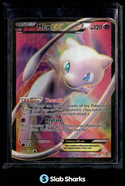 2012 POKEMON BLACK & WHITE DRAGONS EXALTED #120 MEW ULTRA RARE - Image 1