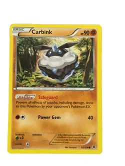 New: 2016 Pokemon TCG Carbink Fates Collide 50 Regular Common - Image 1