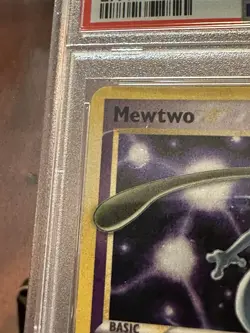 Pokemon Mewtwo Gold Star EX Holon Phantoms Holo Rare #103 PSA 6 W/ SWIRL - Image 2