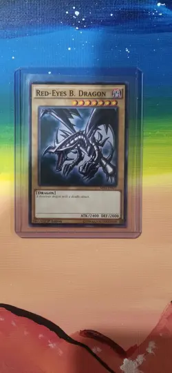 Yu-Gi-Oh! Red-Eyes B. Dragon 1st Edition Vintage Mili-en027 Absolute Classic - Image 1