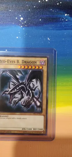 Yu-Gi-Oh! Red-Eyes B. Dragon 1st Edition Vintage Mili-en027 Absolute Classic - Image 5