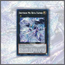 YuGiOh DRYTRON MU BETA FAFNIR | MP22 ? SECRET RARE ? 1ST EDITION ?? - Image 1