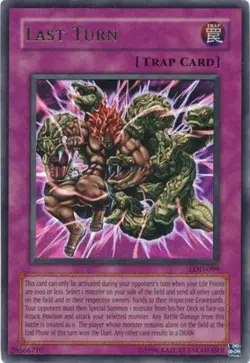 Moderately Played, English Yu Gi Oh Last Turn - LOD-099 - Ultra Rare - Unlimited - Image 1