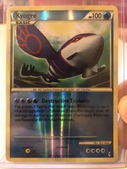 Kyogre Reverse Holo Rare 12/95 Call Of The Legends Pokemon Card LP To Near Mint - Image 1