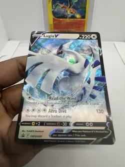 Lugia V SWSH301 SWSH: Sword & Shield Promo Cards Holo - Image 3