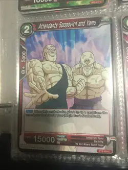 Attendants Spopovich and Yamu x1 (NM) - Dragon Ball Super TCG CCG Card - Image 1