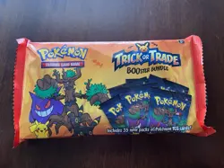 2024 Pokemon Halloween Trick or Trade BOOster Bundle -35 Packs- 105 Total Cards - Image 1