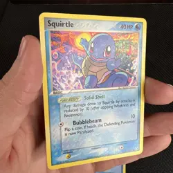 Squirtle 63/100 64/100 EX Crystal Guardians Pokemon Card English Heavy Play 3 - Image 2