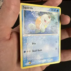 Squirtle 63/100 64/100 EX Crystal Guardians Pokemon Card English Heavy Play 3 - Image 4