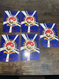 Pokemon TCG Lot 1996 Japanese (5 Cards) Chongchi Sesame elephant Slowpoke Gastly - Image 4