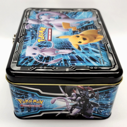⭐ NICE 2019 Pokemon Trading Card Game Collector's Chest Lunch Tin Box - Image 5