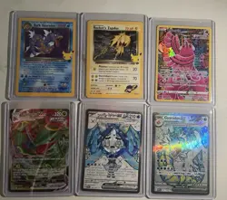 Pokemon 6 Card Lot! Illustration Rare, Celebrations, Full Art! - Image 1