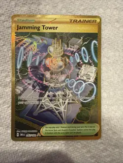Pokemon Jamming Tower Hyper Rare Foil 243/182 NM Card - Image 1