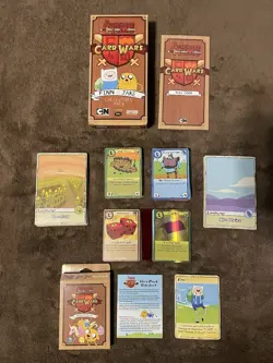 Adventure Time Card Wars Finn vs Jake Collector's Pack + Hero Pack #1 Complete - Image 1