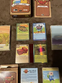 Adventure Time Card Wars Finn vs Jake Collector's Pack + Hero Pack #1 Complete - Image 2