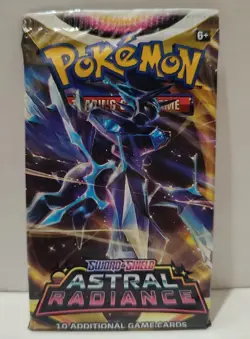 Pokemon Astral Radiance Booster Pack 10 Cards Pack NEW SEALED Official TCG - Image 1