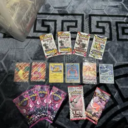 Pokemon Cards Bundle With Sealed Packs - Image 1