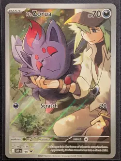 N's Zorua 189 Sv: Scarlet & Violet Promo Cards Holo - Image 1